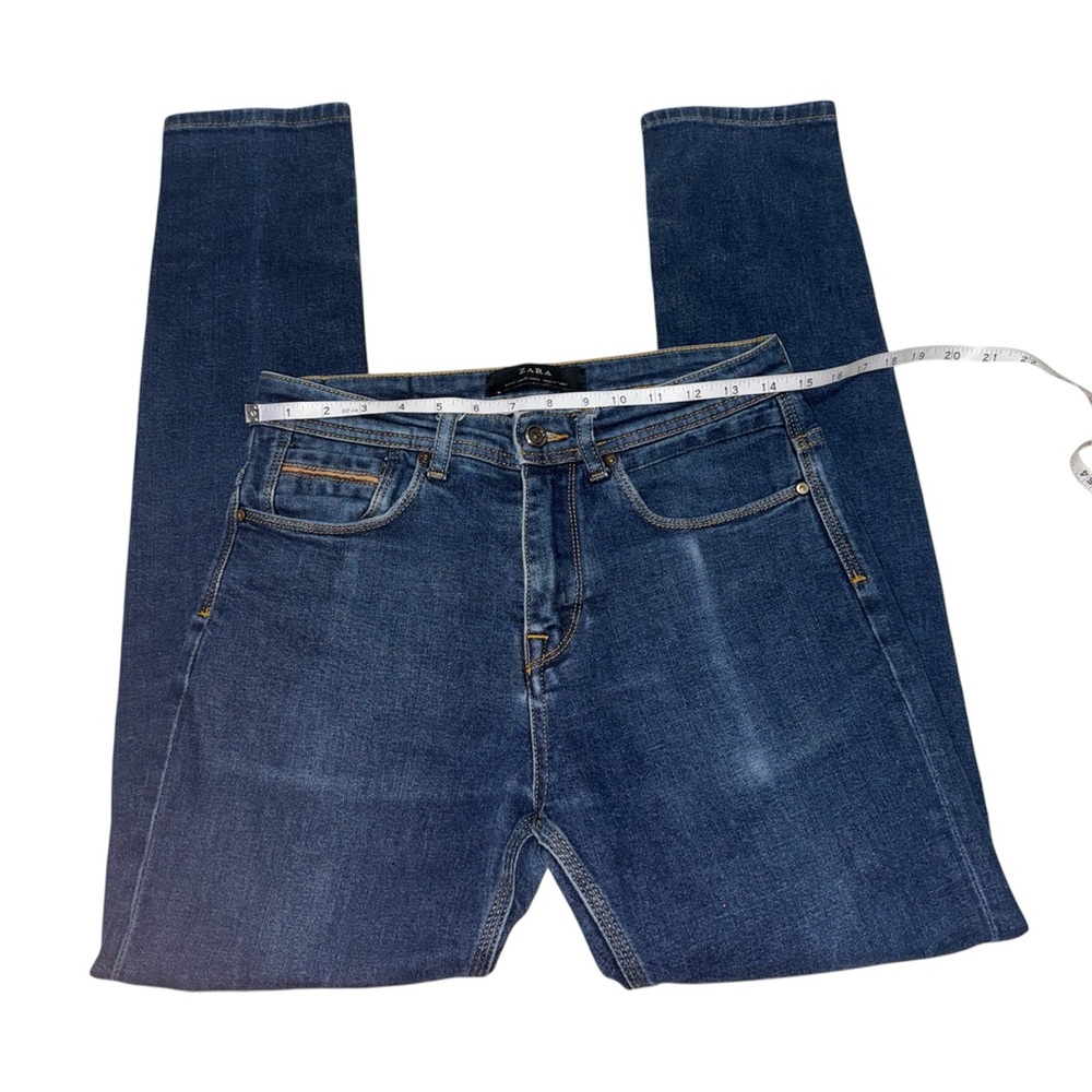 Zara Women’s Dark Wash Slim Fit Stretch Jeans Size 31